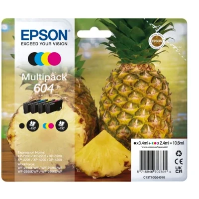 Abbildung von Epson 604 (C13T10G64010) 4 farbig Druckerpatrone Multipack