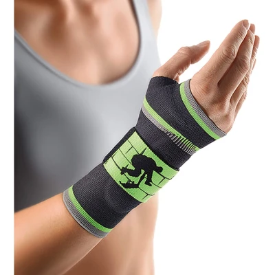 Abbildung von Bort Manubasic Sport Bandage rechts medium schw/grün