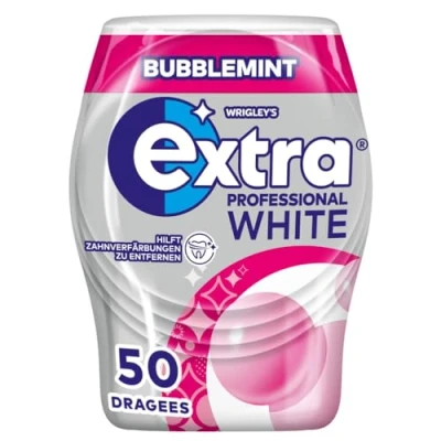 Abbildung von Extra Professional White Kaugummi, Bubblemint, 50 Dragees
