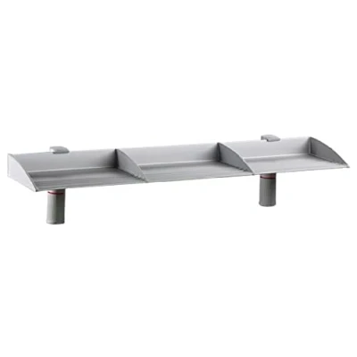 Abbildung von novus Briefablagen System 100,0 x 19,5 21,6 cm lichtgrau