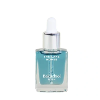 Abbildung von THE LAKE HOUSE Bakuchiol Serum 10ml Slow Aging Öl mit 1% Bakuchiol, Bisabolol, Schafgarbe, Squalan hochdosiert, Anti Aging, natürliche Alternative zu Retinol, mildert Falten, vegan