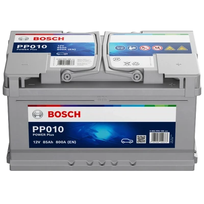 Abbildung von Autobatterie BOSCH 85, Ah 0 092 PP0 100 L 315mm B 175mm H NEU