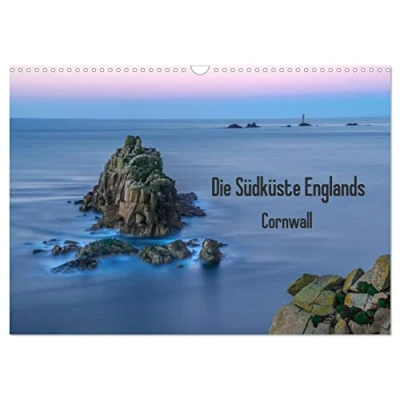Abbildung von Die Südküste Englands Cornwall (Wandkalender 2025 DIN A3 quer), CALVENDO Monatskalender
