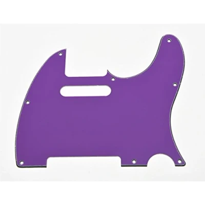 Abbildung von kaish Tele Schlagbrett Gitarre Pickguard violett 3 lagig für uns/mexikanischen Telecaster