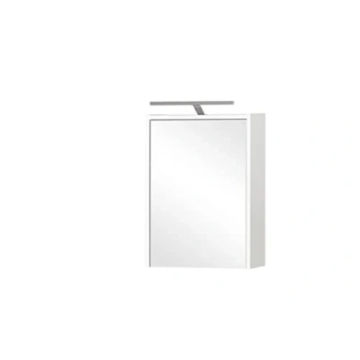 Abbildung von Schildmeyer Carlos Spiegelschrank, Holzwerkstoff, weiß, 43,5 cm