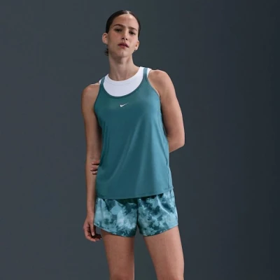 Abbildung von Nike Performance ONE TANK Top, Damen, Größe: Large, Smokey blue/white