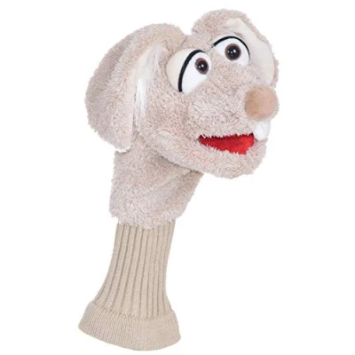 Abbildung von Living Puppets Golfcover Mampfred der Hase passend für alle Driver bis 460 cm3, Gesamtlänge: 48cm, GC446