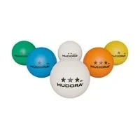 Abbildung von HUDORA Tischtennisball Mix 20 Stück robuste Tischtennisbälle in verschiedenen Farben hochwertige &amp; zelluloidfreie Pingpong Bälle Tischtennis für Beerpong Ping Pong