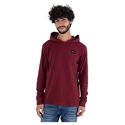 Abbildung von Hurley Herren Waffle Hoodie, Russet, L