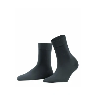 Abbildung von Falke FINE Softness Semiopaque MATT Socken, Damen, Größe: 35 38, Graphite