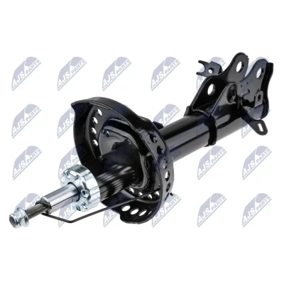 Abbildung von NTY A HD 034 Stoßdämpfer Vorderachse links Gasdruck Zweirohr Federbein oben Stift, unten Schelle HONDA: CIVIC 9, 9 Tourer