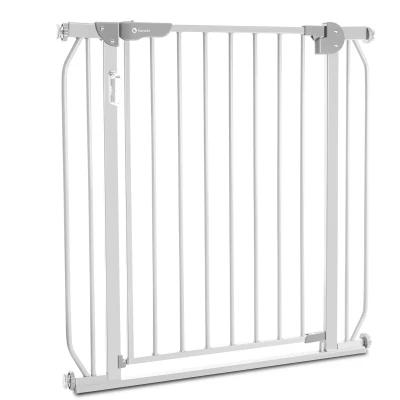 Abbildung von lionelo Türschutzgitter Truus Slim und Led (TOP), ohne Bohren Metall 90 Stop beidseitig schwenkbar 75 105cm