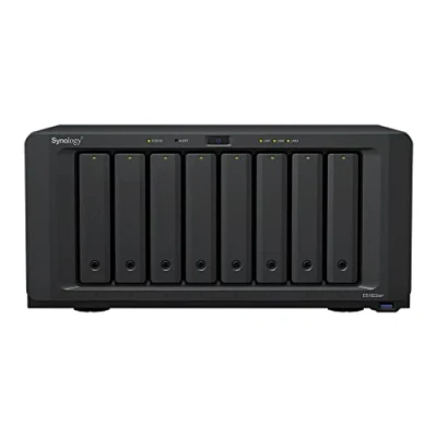 Abbildung von Synology DS1823xs+ 8 Bay Diskstation NAS (AMD Ryzen V1780B 4 core 3.35 (Basis) / 3.6 (Turbo) GHz 8GB Ram 1xRJ 45 10GbE LAN Port 2X RJ 45) Bundle mit 8X 12TB WD Red Plus