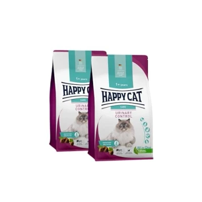 Abbildung von Happy Cat Care Urinary Control M Trockenfutter zur Unterstützung der Harnwege für Katzen &amp; Kater 2x10 kg