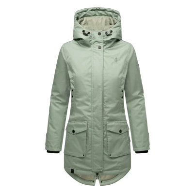 Abbildung von Navahoo Brinjaa Wintermantel, Damen, Größe: XS, Smokey mint