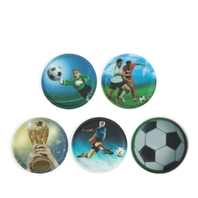 Abbildung von ergobag Klettie Set (5 tlg.) MATT Fußball Bunt