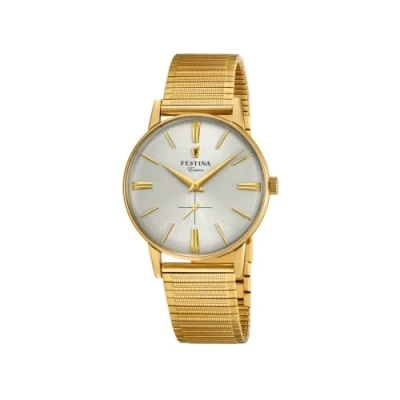 Abbildung von Festina Herren Analog Quarz Uhr mit Edelstahl Armband F20251/1