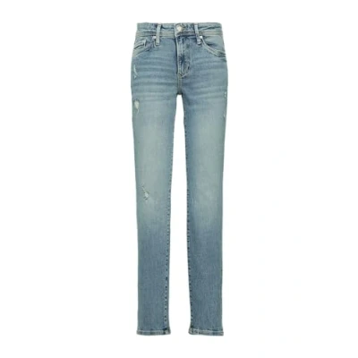 Abbildung von s.Oliver MID RISE USED LOOK Jeans Slim Fit, Damen, Größe: 34x28, Blau