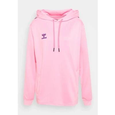 Abbildung von Hummel CORE Kapuzenpullover, Damen, Größe: 40, Cotton candy