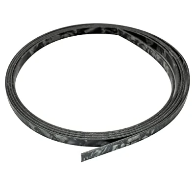 Abbildung von Musiclily Kunststoff Gitarrenbindung Binding 1650 x 6 1,5 mm, Black Pearl