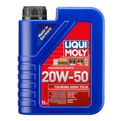 Abbildung von Liqui Moly Touring High Tech 20W 50 1l Motoröl 1250 PORSCHE: 924 Coupe, 944 SUZUKI: Grand Vitara 1 SUV, IGNIS 2, OPEL: Senator B