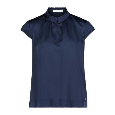 Abbildung von Betty &amp; Co Bluse, Damen, Größe: 38, Dunkelblau