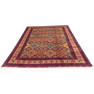 Abbildung von morgenland Orientteppich &quot;Afghan 299 x 192 cm mehrfarbig&quot;, rechteckig, Wohnzimmer, Einzelstück