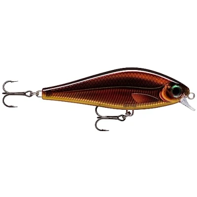 Abbildung von Rapala Unisex Adult Super Shadow Rap Angelköder Angelzubehör mit Integrierter Tauchschaufel Süßwasser Spinnköder Lauftiefe 0.9 1.2m Fischköder 11cm, 38g Hergestellt in Estland 5W 50UV, Standard