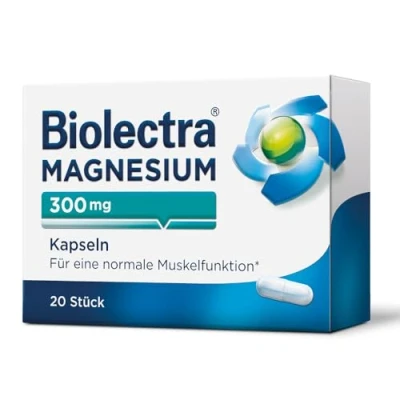 Abbildung von Biolectra Magnesium 300 mg Kapseln 20 St