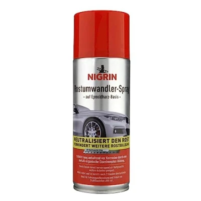 Abbildung von NIGRIN Rostprimer Spray, verhindert Korrosion, bietet Langzeitschutz, grau, 400 ml