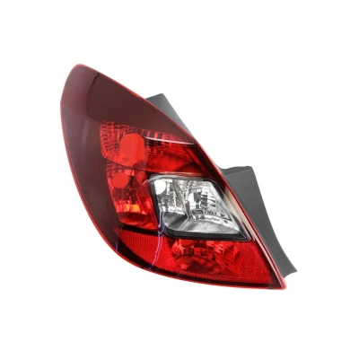 Abbildung von ALKAR 2219421 Rückleuchte links PY21W, W16W schwarz Gehäuse mit schwarzem Innenteil ohne Lampenträger OPEL: Corsa D Schrägheck