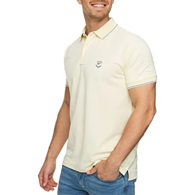 Abbildung von Indicode Jeans Wallo Poloshirt, Herren, Größe: Small, Anise flower