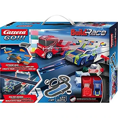 Abbildung von Carrera® Autorennbahn Carrera GO!!! Build &#039;n Race Racing Set 4.9 (Streckenlänge 4,9 m)