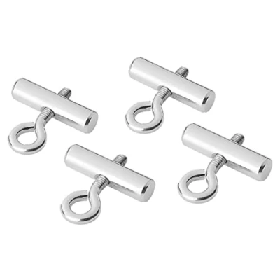 Abbildung von MULTIBROS 4 Stück Endstopper für Kederschiene Kederstopper Blockierungskit 5 6mm oder 8 10mm (8 10 mm)