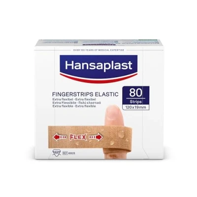Abbildung von Hansaplast Elastic Finger Pflasterstrips 80 St