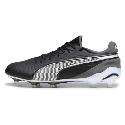 Abbildung von Puma KING Ultimate FG/AG Fußballschuh Nocken, Herren, Größe: 46.5, Black/white/cool dark gray Schuhe