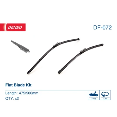 Abbildung von Scheibenwischer Denso DF 072 Flachbalkenwischblatt MINI: Countryman, Paceman