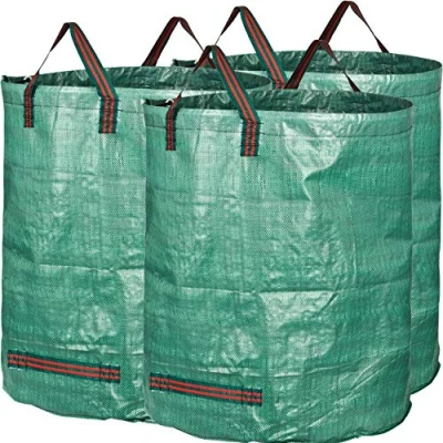 Abbildung von GardenMate 3x 300L Gartensack PROFESSIONAL aus robustem Polypropylen Gewebe (PP)
