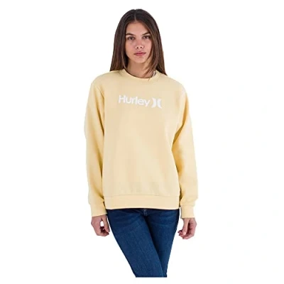 Abbildung von Hurley Damen OAO Seasonal Crew Sweatshirt, Eggnog, XS