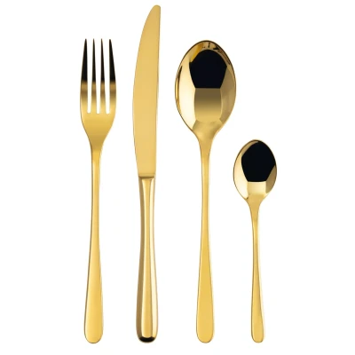Abbildung von Sambonet Besteckset Taste Gold 24 teilig