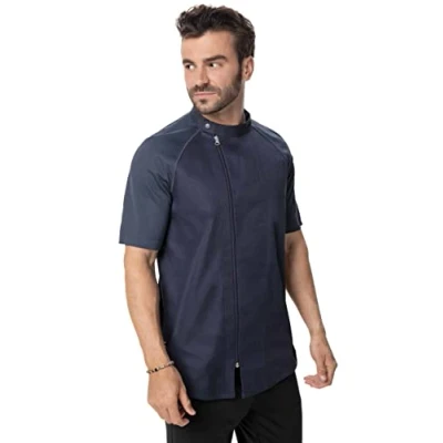 Abbildung von Chef Works Herren Varkala Coat Kochmantel, GRAU, Medium
