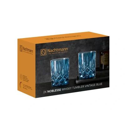 Abbildung von Nachtmann Whiskeygläser Noblesse Vintage Blue 295 ml 2 Stück