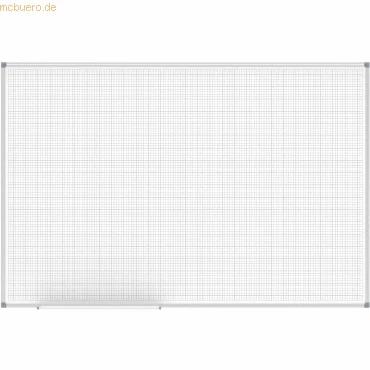 Abbildung von MAUL Rastertafel MAULstandard weiß Raster 10 x 10/50 50 mm BxH 1500 1000