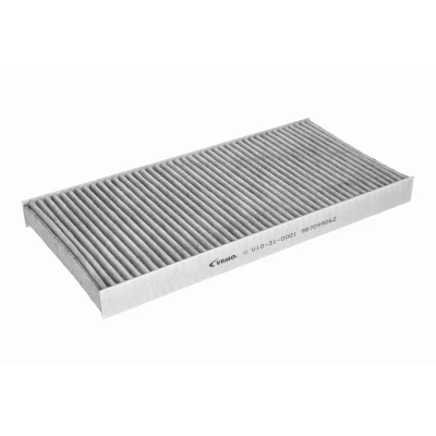 Abbildung von VEMO V10 31 0001 Innenraumfilter Aktivkohlefilter, Filtereinsatz 259mm 174mm 30mm VOLKSWAGEN: ID.3, ID.4, ID.5, SKODA: Enyaq IV SUV