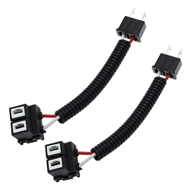 Abbildung von the Lord of Tools 2 STÜCKE H7 Auto Scheinwerfer Adapter Nebelscheinwerfer/Stecker Verlängerung Stecker Keramik Adapterkabel Kabelbaum Buchse für Scheinwerfer/Nebelscheinwerfer HID LED/SMD