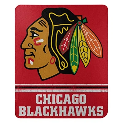 Abbildung von NHL Fade Away Fleece Decke 152 x 127 cm, rot