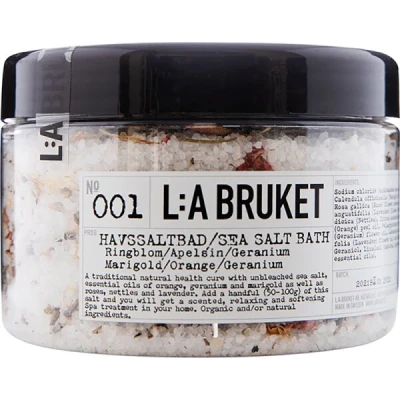 Abbildung von L:A Bruket No. 001 Sea Salt Bath Marigold/Orange/Geranium 450 g