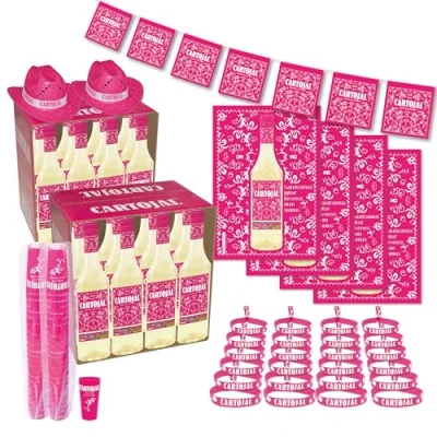Abbildung von Cartojal Clase Mundial Pack 24 Flaschen à 75 cl Sortenreiner Moscatel Likörwein (PET Flasche)