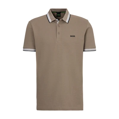 Abbildung von BOSS Paddy Poloshirt, Herren, Größe: Small, Light pastel green