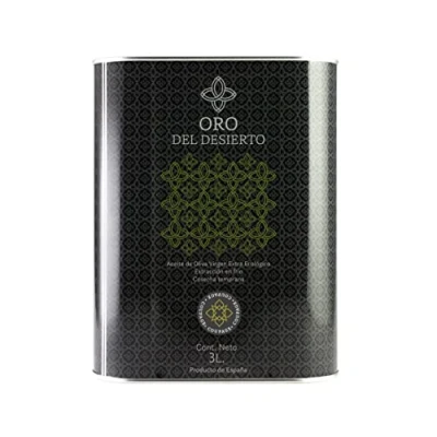Abbildung von ORO DEL DESIERTO Spanisches Natives Olivenöl Extra (Coupage der Sorten Arbequina, Hojiblanca und Picual) 3 Liter Dose